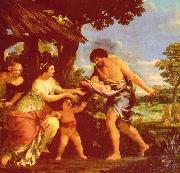 Pietro da Cortona Romulas and Remus Brought Back by Faustulus France oil painting reproduction